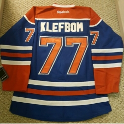 Edmonton Oilers #77 Klefbom NHL Hockey Jersey