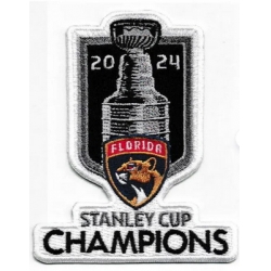 Men 2024 NHL Panther Stanley  Cup Champions Patch Biaog