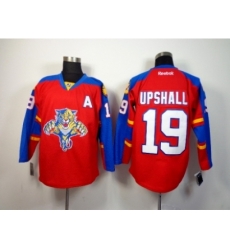 NHL Florida Panthers #19 Scottie Upshall Red Stitched Jerseys