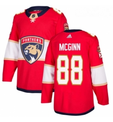 Youth Adidas Florida Panthers 88 Jamie McGinn Premier Red Home NHL Jersey 