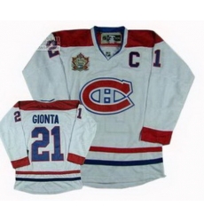 KIDS Montreal Canadiens 21 Brian Gionta 2011 Heritage Classic Jersey white