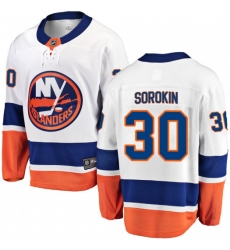 Youth Ilya Sorokin New York Islanders Adidas Authentic White Home Jersey