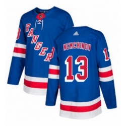 Mens Adidas New York Rangers 13 Sergei Nemchinov Premier Royal Blue Home NHL Jersey 