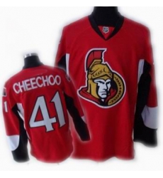 Cheap Ottawa Senators 41 CHEECHOO red Jersey