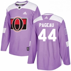 Mens Adidas Ottawa Senators 44 Jean Gabriel Pageau Authentic Purple Fights Cancer Practice NHL Jersey 