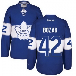 Maple Leafs #42 Tyler Bozak Royal Centennial Classic Stitched NHL Jersey