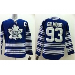 Toronto Maple Leafs 93 Doug Gilmour 2014 Winter Classic Blue NHL Jersey