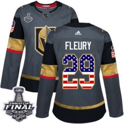 womens marc andre fleury vegas golden knights jersey gray adidas 29 nhl 2018 stanley cup final authentic usa flag fashion