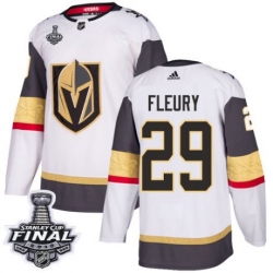 womens marc andre fleury vegas golden knights jersey white adidas 29 nhl away 2018 stanley cup final authentic