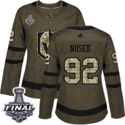 womens tomas nosek vegas golden knights jersey green adidas 92 nhl 2018 stanley cup final authentic salute to service