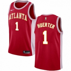 Youth Nike Atlanta Hawks 1 Kevin Huerter Swingman Red NBA Jersey Statement Edition 