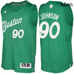 Mens Boston Celtics 90 Amir Johnson Green 2016 2017 Christmas Day NBA Swingman Jersey 