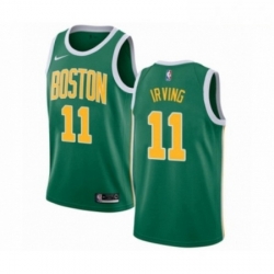 Mens Nike Boston Celtics 11 Kyrie Irving Green Swingman Jersey Earned Edition 