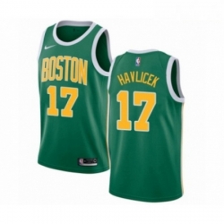 Mens Nike Boston Celtics 17 John Havlicek Green Swingman Jersey Earned Edition