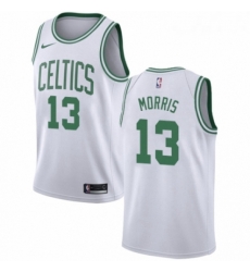 Womens Nike Boston Celtics 13 Marcus Morris Swingman White NBA Jersey Association Edition 