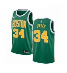 Womens Nike Boston Celtics 34 Paul Pierce Green Swingman Jersey Earned Edition 