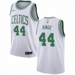 Womens Nike Boston Celtics 44 Danny Ainge Authentic White NBA Jersey Association Edition