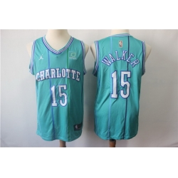 Hornets 15 Kemba Walker Teal Throwback Jordan Brand Swingman Jersey