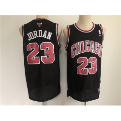 Men Chicago Bulls 23 Jordan Black Throwback 2021 Nike NBA Jersey