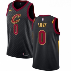 Youth Nike Cleveland Cavaliers 0 Kevin Love Authentic Black Alternate NBA Jersey Statement Edition