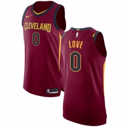 Youth Nike Cleveland Cavaliers 0 Kevin Love Authentic Maroon Road NBA Jersey Icon Edition