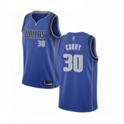 Womens Dallas Mavericks 30 Seth Curry Authentic Royal Blue Basketball Jersey Icon Edition 