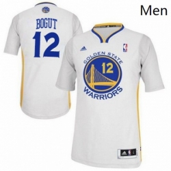 Revolution 30 Warriors 12 Andrew Bogut White Alternate Stitched NBA Jersey 