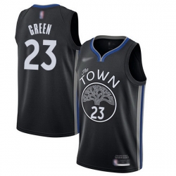 Warriors  23 Draymond Green Black Basketball Swingman City Edition 2019 20 Jersey