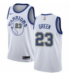 Womens Nike Golden State Warriors 23 Draymond Green Swingman White Hardwood Classics NBA Jersey