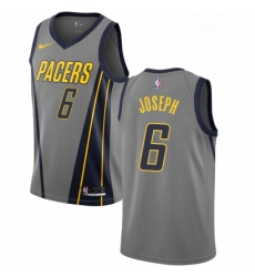 Womens Nike Indiana Pacers 6 Cory Joseph Swingman Gray NBA Jersey City Edition 