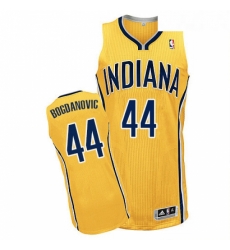 Youth Adidas Indiana Pacers 44 Bojan Bogdanovic Authentic Gold Alternate NBA Jersey 