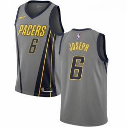 Youth Nike Indiana Pacers 6 Cory Joseph Swingman Gray NBA Jersey City Edition 