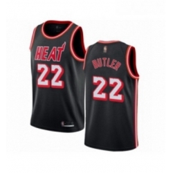 Youth Miami Heat 22 Jimmy Butler Authentic Black Fashion Hardwood Classics Basketball Jersey 