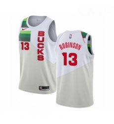 Youth Nike Milwaukee Bucks 13 Glenn Robinson White Swingman Jersey Earned Edition 