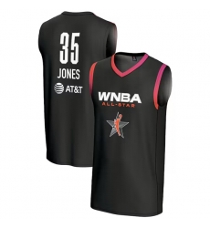 Men All Star Active Player Custom Black 2024 Stitched Jersey