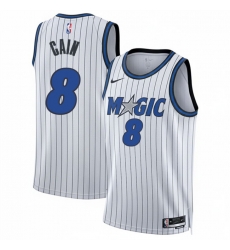 Men Orlando Magic 8 Jamal Cain White 2026 Association Edition Stitched Basketball Jersey Men Orlando Magic 8 Jamal Cain White 2026 Association Edition Stitched Basketball Jersey