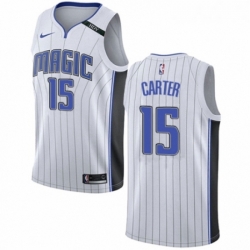 Womens Nike Orlando Magic 15 Vince Carter Authentic NBA Jersey Association Edition