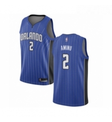 Womens Orlando Magic 2 Al Farouq Aminu Authentic Royal Blue Basketball Jersey Icon Edition 