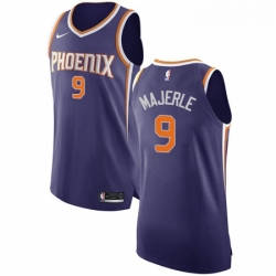 Womens Nike Phoenix Suns 9 Dan Majerle Authentic Purple Road NBA Jersey Icon Edition