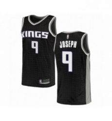 Youth Sacramento Kings 9 Cory Joseph Swingman Black Basketball Jersey Statement Edition