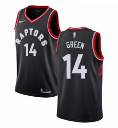 Womens Nike Toronto Raptors 14 Danny Green Swingman Black NBA Jersey Statement Edition 