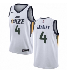 Womens Nike Utah Jazz 4 Adrian Dantley Authentic NBA Jersey Association Edition