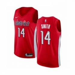 Womens Nike Washington Wizards 14 Jason Smith Red Swingman Jersey Earned Edition