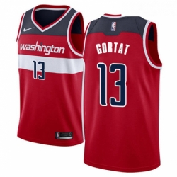 Youth Nike Washington Wizards 13 Marcin Gortat Swingman Red Road NBA Jersey Icon Edition