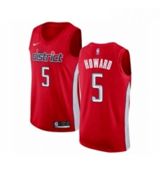 Youth Nike Washington Wizards 5 Juwan Howard Red Swingman Jersey Earned Edition