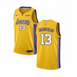 Youth Los Angeles Lakers 13 Wilt Chamberlain Swingman Gold Home Basketball Jersey Icon Edition