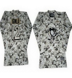 Kids Pittsburgh Penguins 12 Jarome Iginla White Camo NHL Jerseys