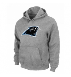 NFL Mens Nike Carolina Panthers Logo Pullover Hoodie Grey