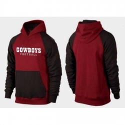 NFL Mens Nike Dallas Cowboys English Version Pullover Hoodie RedBrown