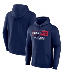 Men New England Patriots Navy X Bud Light Pullover Hoodie